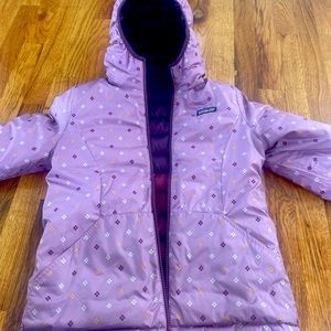 Patagonia kids 10-12 reversible puffer jacket